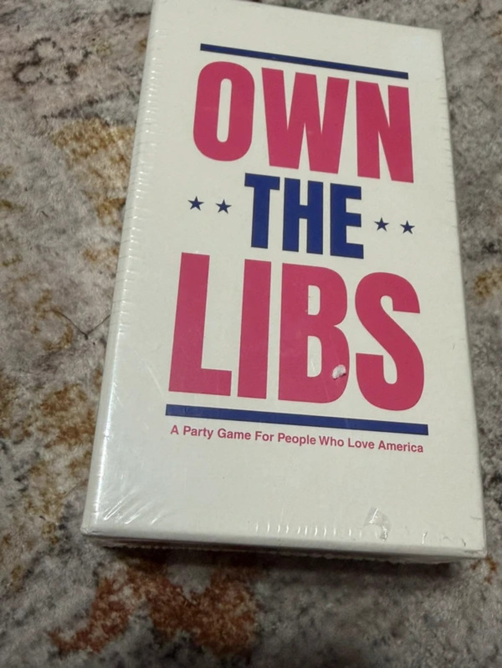 Own The Libs Party Card Game - Factory Sealed ROR Games Political Gag Gift